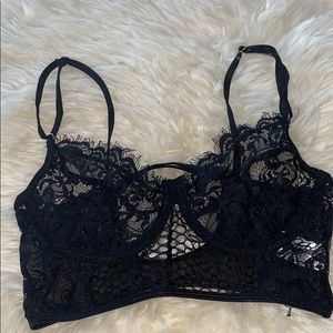 Black bra cami
